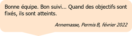 Avis d'un candidat au permis dans l' Auto Ecole CFCR VINDRET...